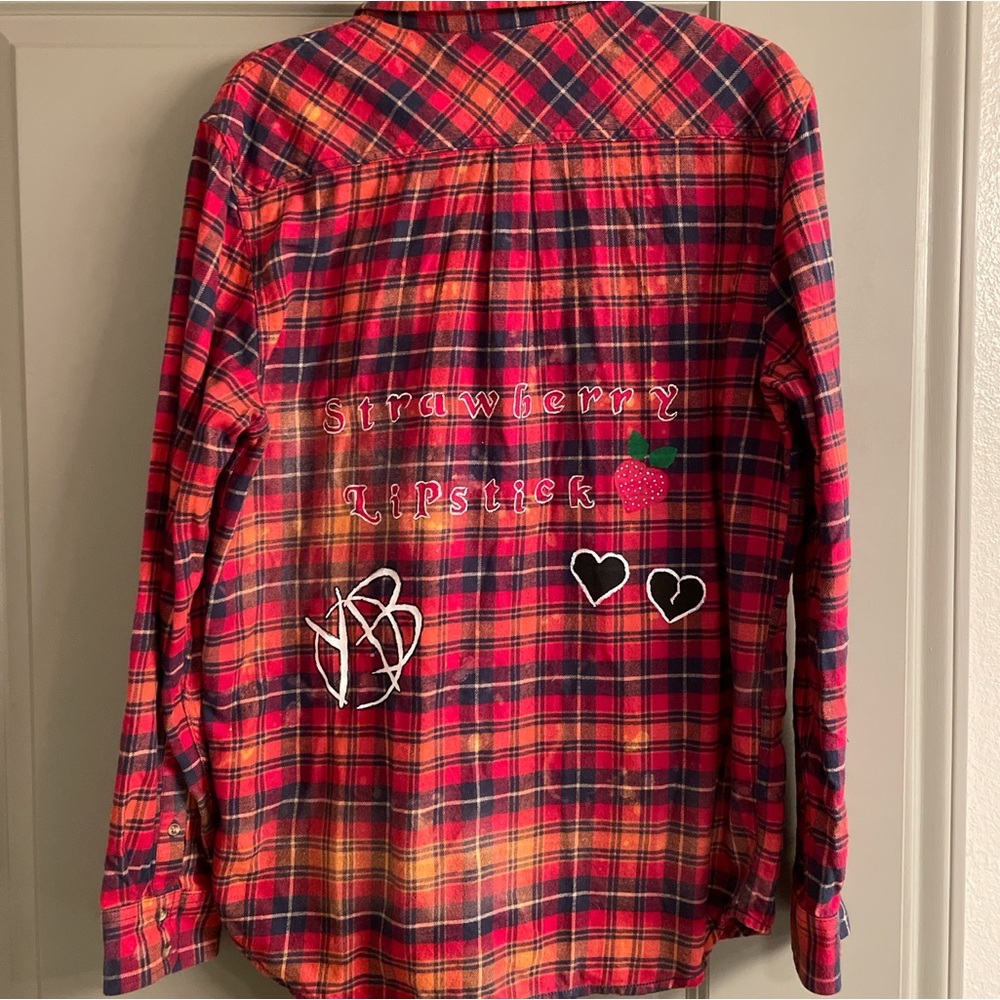 Yungblud Painted/ distressed flannel